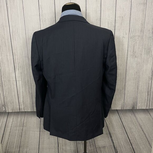 J. Crew Thompson 44R Blue 100% Wool 2-Button Dual-Vent Sports Coat - Picture 5 of 11